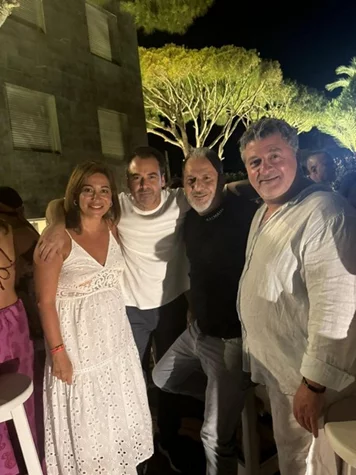 Sunset Gathering at Karam Residence in Amchit